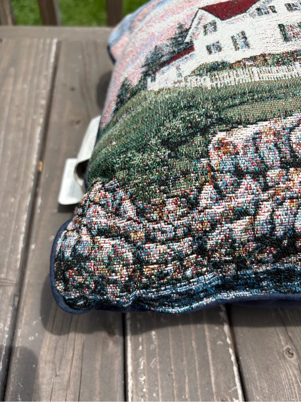 Mohawk Home Lighthouse Coastal Nautical Tapestry Throw Blanket Pillow 50 x 59